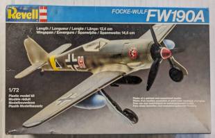 Thumbnail REVELL 4122 FOCKE WULF FW190A