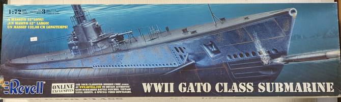 Thumbnail REVELL 0384 WWII GATO CLASS SUBMARINE