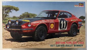 Thumbnail HASEGAWA HR8 DATSUN FAIRLADY 240Z 1971 SAFARI RALLY WINNER