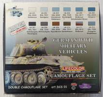 Thumbnail LIFE COLOUR DCS01 GERMAN WWII MILITARY VEHICLES CAMOUFLAGE SET