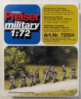 Thumbnail PREISER 72504 ADVANCING INFANTRY THE GERMAN REICH 1939-45