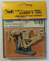 Thumbnail CMK 48021 GERMAN FIGHTER PILOT AND MECHANIC WWII