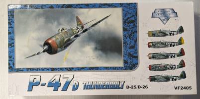 Thumbnail VINTAGE FIGHTER SERIES 2405 P-47D THUNDERBOLT  UK SALE ONLY 