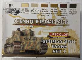 Thumbnail LIFE COLOUR CS-01 GERMAN WWII TANKS SET 1
