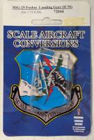 Thumbnail SCALE AIRCRAFT CONVERSIONS 72044 MIG-25 FOXBAT LANDING GEAR ICM