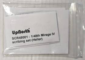 Thumbnail UPNORTH 48001 MIRAGE IV SCRIBING SET