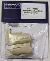 Thumbnail PARAGON 72045 MOSQUITO 2 STAGE MERLIN NACELLES FOR TAMIYA KIT