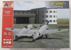 Thumbnail A & A MODELS 4809 BF 109Z-1 ZWILLING