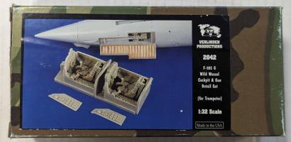 Thumbnail VERLINDEN PRODUCTIONS 2042 F-105G WILD WEASEL COCKPIT AND GUN DETAIL SET