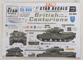 Thumbnail Star Decals 3863. 35-944 BRITISH CENTURIONS 