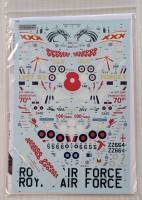 Thumbnail XTRADECAL 5526. X72216 ROYAL AIRFORCE UPDATE 2013-2014