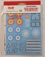 Thumbnail ICM 3864. NO D3204 GLOSTER GLADIATOR MK.1 IN FOREIGN SERVICES