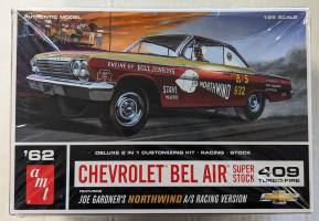 Thumbnail AMT 865 62 CHEVY BELAIR SUPER STOCK
