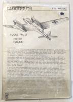 Thumbnail AIRMODEL 296 FOCKE WULF FW 187 FALKE