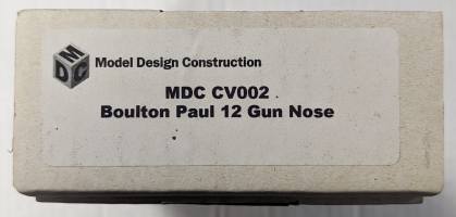 Thumbnail MODEL DESIGN CONSTRUCTION CV002 BOULTON PAUL 12 GUN NOSE
