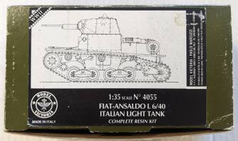 Thumbnail MODEL VICTORIA 4055 FIAT ANSALDO L 6/40 ITALIAN LIGHT TANK