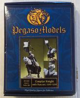 Thumbnail PEGASO MODELS 54522 TEMPLAR KNIGHT WITH BAUCANT 1200-1230