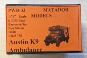 Thumbnail MATADOR MODELS PWB-33 AUSTIN K9 AMBULANCE