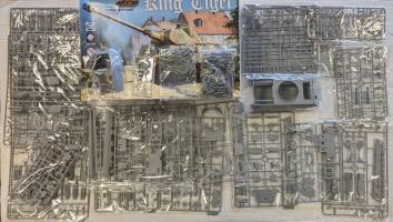 Thumbnail KINGKIT MODEL SCRAPYARD TAKOM 2074 KING TIGER PORSCHE TURRET  NO DECALS 