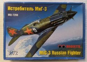Thumbnail MAQUETTE 7208 MIG-3 RUSSIAN FIGHTER