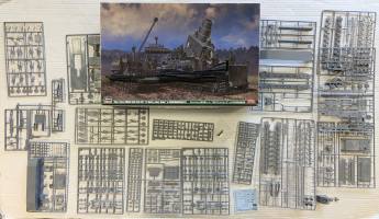 Thumbnail KINGKIT MODEL SCRAPYARD HASEGAWA 30041 60CM/54CM MORSER KARL 040/041  NO INSTRUCTIONS 