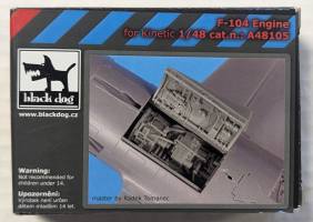 Thumbnail BLACK DOG 48105 F-104 ENGINE  FOR KINETIC 