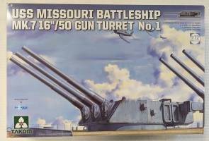 Thumbnail TAKOM 5015 USS MISSOURI BATTLESHIP MK.7 16/50 GUN TURRET NO.1
