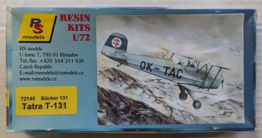 Thumbnail RS MODELS 72149 BUCKER 131 TATRA T-131