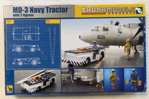 Thumbnail SKUNKMODELS 48003 MD-3 NAVY TRACTOR WITH 3 FIGURES