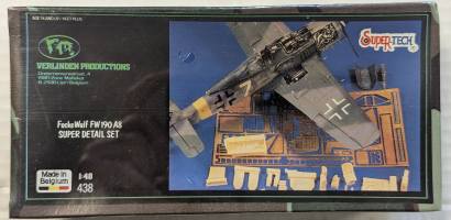Thumbnail VERLINDEN PRODUCTIONS 438 FOCKE WULF FW 190 A8 DETAIL SET