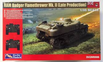 Thumbnail GECKO MODELS 35GM0086 RAM BADGER FLAMETHROWER MK.II LATE PRODUCTION