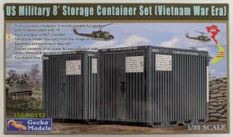 Thumbnail GECKO MODELS 35GM0112 US MILITARY STORAGE CONTAINER SET VIETNAM WAR ERA
