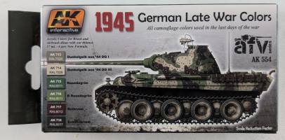 Thumbnail AK INTERACTIVE 554 1945 GERMAN LATE WAR COLOURS