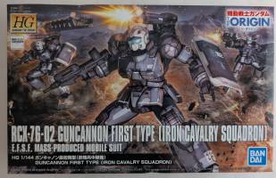 Thumbnail BANDAI 5060656 GUNDAM RCX-76-02 GUNCANNON FIRST TYPE IRON CAVALRY SQUADRON