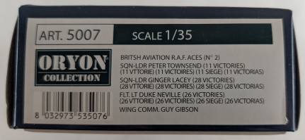 Thumbnail ORYON 5007 BRITISH AVIATION R.A.F. ACES NO2