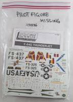 Thumbnail KINGKIT MODEL SCRAPYARD MONOGRAM 5951 F-84G THUNDERJET NO PILOT FIGURE NO BOX