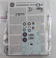 Thumbnail KINGKIT MODEL SCRAPYARD AIRFIX 07106 SUPERMARINE SEAFIRE 46  CUT DECALS   NO BOX 
