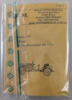 Thumbnail MGM 80153 AUTO UNION HORCH KFZ 11/12