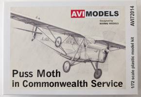Thumbnail AVI MODELS 72014 PUSS MOTH IN COMMONWEALTH SERVICE