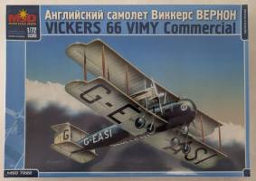 Thumbnail MICRO SCALE DESIGN 7222 VICKERS 66 VIMY COMMERCIAL
