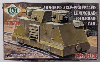 Thumbnail UM-MT 604 ARMOURED SELF PROPELLED LENINGRAD RAILROAD CAR