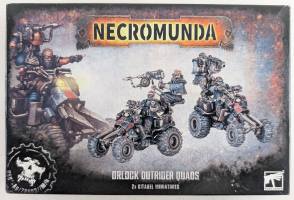 Thumbnail GAMES WORKSHOP WARHAMMER NECROMUNDA ORLOCK OUTRIDER QUADS