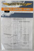 Thumbnail MINIWINGS 301 CESSNA TO-1D BIRD DOG / US ARMY