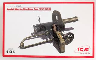 Thumbnail ICM 35675 SOVIET MAXIM MACHINE GUN 1910/30