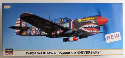 Thumbnail HASEGAWA 00360 P-40N WARHAWK 15000TH ANNIVERSARY