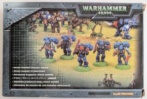 Thumbnail GAMES WORKSHOP WARHAMMER 40 000 SPACE MARINE ASSAULT GROUP
