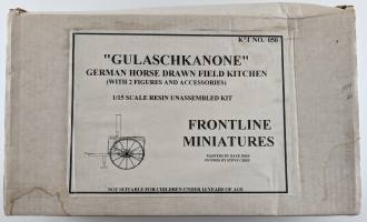 Thumbnail FRONTLINE MINIATURES 050 GULASCHKANONE GERMAN HORSE DRAWN FIELD KITCHEN