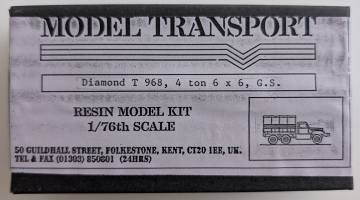 Thumbnail MODEL TRANSPORT DIAMOND T 968 4 TON 6X6 G.S.
