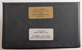 Thumbnail BW MODELS SCAMMELL EXPLORER HEAVY RECOVERY VEHICLE