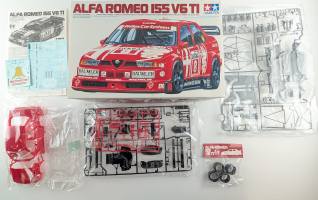 Thumbnail KINGKIT MODEL SCRAPYARD TAMIYA 24137 ALFA ROMEO 155 V6 TI  CRACKED DECALS 